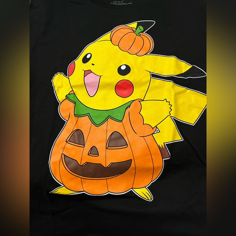 New! Mens Pokemon tshirt short sleeve size large $18